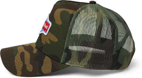 Miniatura 3 de Sombrero de camionero de Happy Dady, sombreros de moda para hombre con parte trasera de malla transpirable, cierre a presión, regalos de cumpleaños