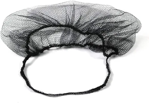 Miniatura 6 de 200 Pcs Disposable Honeycomb Beard Nets Breathable Food Service Beard Cover