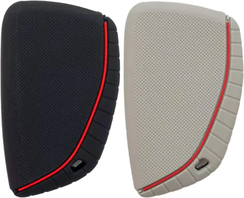 Miniatura 2 de REPROTECTING Funda de goma de silicona para llavero compatible con Chevy Chevrolet Silverado 1500 GMC Sierra 1500 2026-2022, Silverado Sierra 2500HD