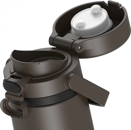 Miniatura 3 de THERMOS ALTA SERIES - Botella de bebida directa de acero inoxidable, 16 onzas, color negro espresso