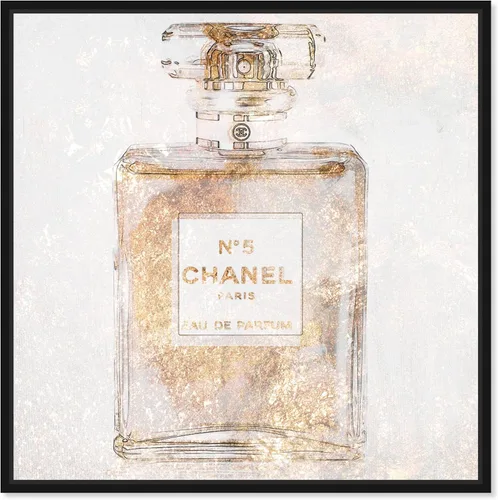 Miniatura 10 de Oliver Gal 'Parfum Glimmer' The Fashion Wall Art Decor Collection Modern Premium - Lienzo impreso 2-Rosa pastel