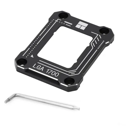 Thermalright LGA1700-BCF Negro 12/13/14 Generación Intel Anti-Bending Fastener, placa de presión tipo curvado, fijación fija CPU, instalación fija