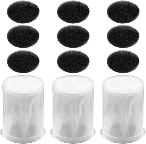 Filtro de vacío compatible con aspiradoras inalámbricas Makita LC01Z, XLC02ZB, XLC02R1B, XLC02RB1W, XLC02ZW, XLC03R1BX4, XLC03ZBX4, XLC09ZB,