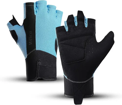 Guantes de levantamiento de pesas para hombres, guantes de entrenamiento para mujeres, guantes de gimnasio transpirables y cómodos, antideslizantes,