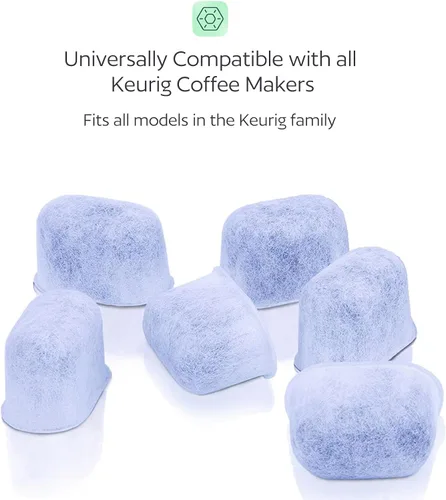 Miniatura 2 de Repuesto de filtro Keurig - 6 filtros de agua para cafeteras Keurig K-Mini, K-Supreme, K-Slim, K-Express, K-Classic, K-Duo, K-Duo Hot & Iced