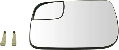 Miniatura 214 de TRQ Cristal de espejo izquierdo compatible con Chevrolet Silverado 1500 GMC Sierra 1500 2019-2021