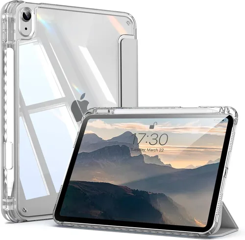Miniatura 10 de Funda para iPad (A16) de 11ª generación de 11 pulgadas 2025, funda para iPad de 10.9 pulgadas 2022 de 10.9 pulgadas con soporte para lápices, funda