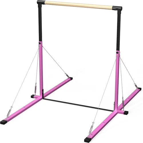 Miniatura 4 de Barra de kip ajustable Pro Gen 4 de Pro Model con cable de acero inoxidable soporta equipo de gimnasia de barra horizontal