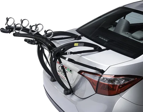 Saris Bones - Portabicicletas para auto, para maletero de auto, soporte para 2-4 bicicletas, varios colores