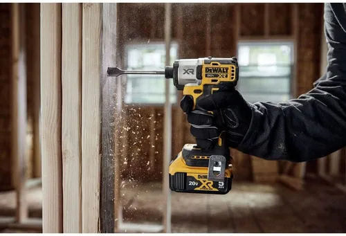 Miniatura 2 de DEWALT Atornillador de Impacto 20V MAX, Inalámbrico, 3 Velocidades, Batería y Cargador Incluidos (DCF845P1)