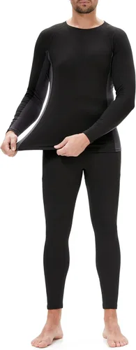 Miniatura 4 de BenBoy Ropa interior térmica para hombre, conjunto de pantalones largos ultra suaves con forro polar para invierno