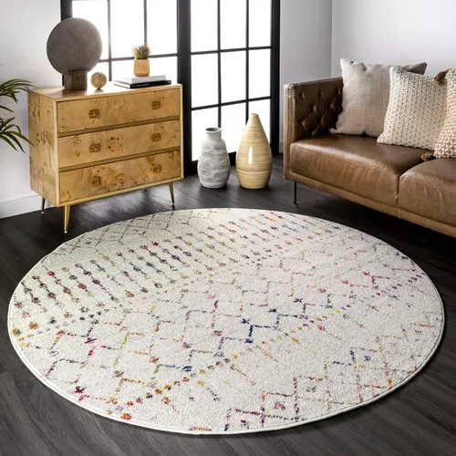 Miniatura 43 de nuLOOM Alfombra decorativa Blythe marroquí, 2 'x 3', gris oscuro