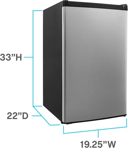 Miniatura 9 de Avanti avarm4416b Refrigeradores, estantes de vidrio, puerta de congelador, Descongelar, Energy Star, 4.4 pies cúbicos