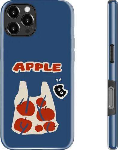 Miniatura 46 de Goodon para iPhone 17 Pro, Funda Estética de Gato Negro y Niña Naranja, Compatible con Magsafe, Funda Protectora Retro Única y Moderna de Silicona