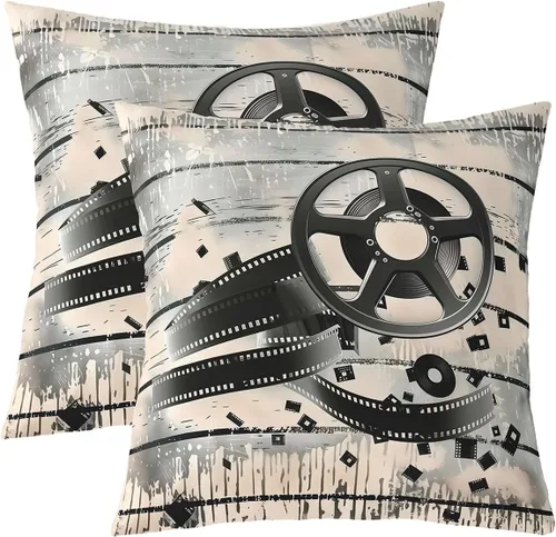 Miniatura 23 de Homewish Fundas de almohada de música de piano