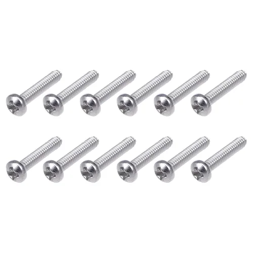 Miniatura 47 de METALLIXITY Tornillos de máquina (M2 x 0.118 in), 30 unidades, pernos Phillips cruzados de acero inoxidable 304, para instalación de muebles