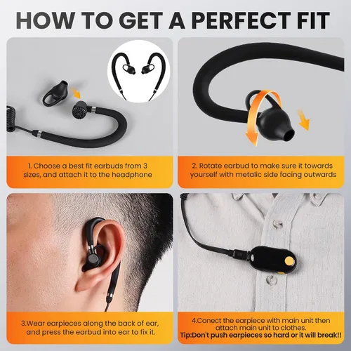 Miniatura 3 de Super Mini Walkie Talkies, radios bidireccionales portátiles para restaurantes, deportes al aire libre, tiendas minoristas, hospital y viajes