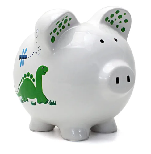 Miniatura 8 de Child to Cherish Cerdito de cerámica, diseño de globo aerostático