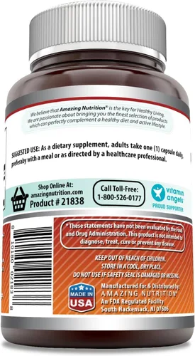 Miniatura 3 de Amazing Formulas - Ácido fólico 800 Mcg 240 cápsulas Suplemento de vitamina B9 Sin OMG Sin gluten Fabricado en Estados Unidos