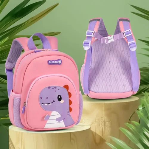 Miniatura 6 de Padgene Mochilas Anti Pérdida para Niños Pequeños Mochilas de Preescolar Impermeables Mochila Escolar de Animales 3D Dibujos Animados Correa