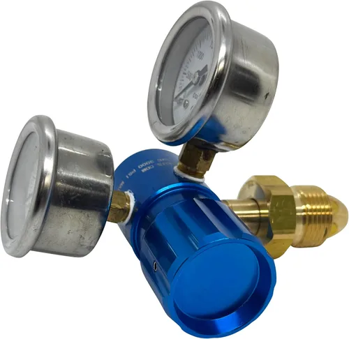 Miniatura 3 de Regulador de nitrógeno de aluminio compacto de alto rendimiento 0-400PSI