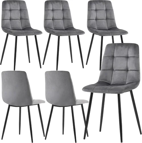 Miniatura 35 de Homedot Juego de mesa de comedor para 2, mesa de cocina de 3 piezas, juego de sillas de comedor redondas y negras para espacios pequeños, juego