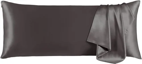 Miniatura 63 de THXSILK Funda de almohada de seda de morera 100% para cabello y piel, funda de almohada de seda hipoalergénica, suave, transpirable, con cremallera