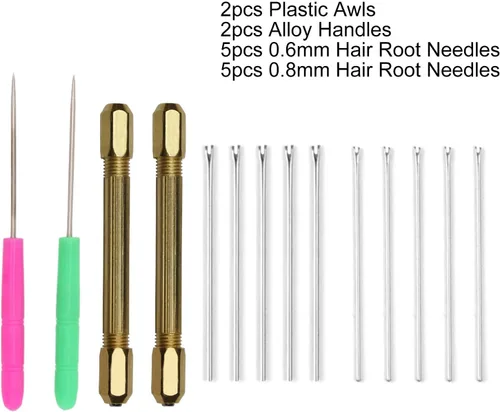 Miniatura 6 de 10 Herramienta de enraizamiento de pelo de muñeca, herramienta de peluca de pelo de muñeca, soporte de metal resistente herramienta de fabricación