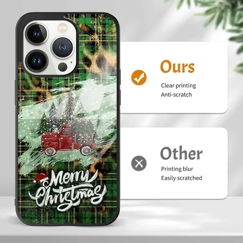 Miniatura 5 de Fundas de teléfono navideñas para niños, cubierta de silicona personalizada para iPhone 11, 12, 13, 14, 15, 16, 17 Pro Max Plus Mini X 7 8 SE