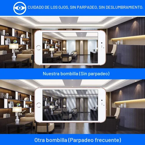 Miniatura 7 de Energetic - Paquete de 24 bombillas LED A19, equivalentes a 60 W, luz diurna 5000 K, base media E26, bombilla LED no regulable, certificación ETL