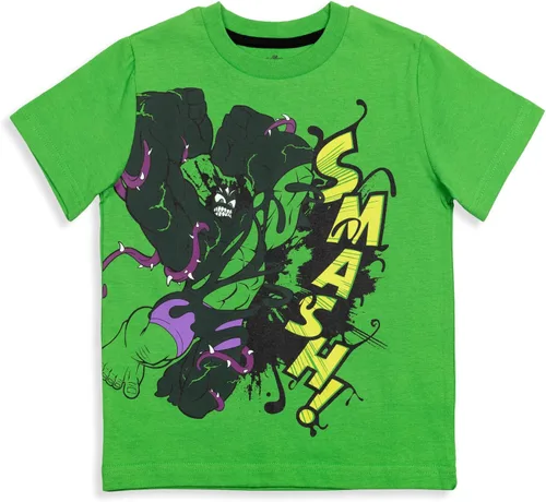 Miniatura 3 de Marvel Paquete de 3 camisetas de Spider-Man de los Vengadores X-Men para niños pequeños y grandes