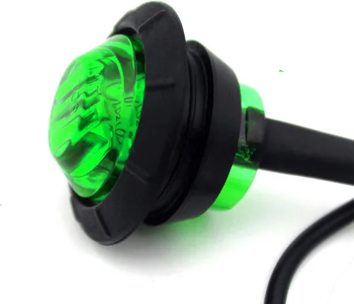 Miniatura 4 de Luces LED para barco marino impermeables (5 rojas + 5 verdes), luces de cortesía submarinas y de cubierta, 12V para yate, barco, pesca, pontón, 5