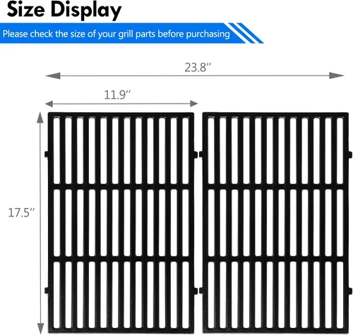 Miniatura 2 de Piezas de repuesto para rejillas Weber Spirit 300 Series Grill Grate Spirit E-310 E-330 S-315 Spirit II E-310 Plata B/C Oro B/C Spirit 700 Rejilla