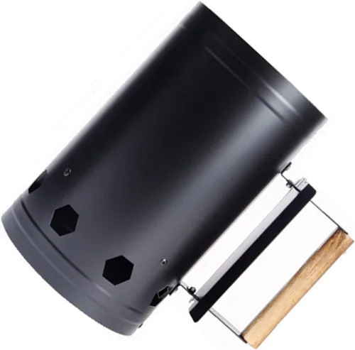 Miniatura 8 de Arrancador de chimenea de acero inoxidable para cocinar al aire libre