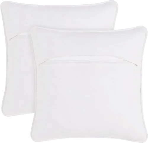 Miniatura 6 de Boho Living Jada - Funda decorativa para almohada, incluye acento, diseño tejido premium, decoración para sala de estar, (2) funda de almohada de 20