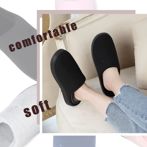 Miniatura 7 de Pantuflas de espuma viscoelástica para mujer y hombre.