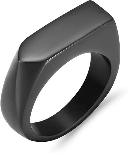 Joyería de cremación para cenizas, geometría, estilo simple, anillo conmemorativo para cenizas, soporte para cenizas con kit de relleno, anillo de