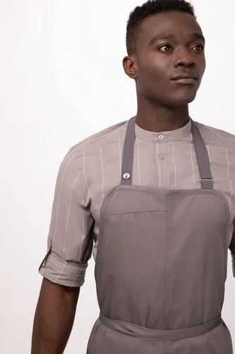 Miniatura 6 de Chef Works Brio Chef's Bib Delantal para hombre