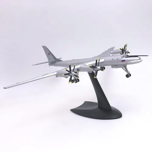 Miniatura 3 de Tu-95 Bear Strategic 1/200 Diecast Aircraft Model Interchange Mode