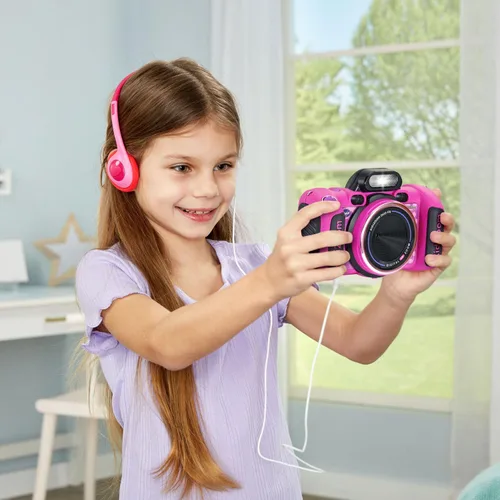 Miniatura 12 de Cámara VTech KidiZoom Duo FX para Niños, Cámaras Digitales Duales, Azul
