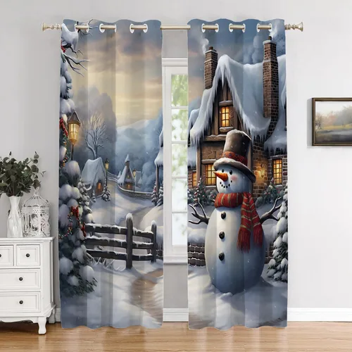 Miniatura 10 de Cortinas opacas de poliéster multicapa para cafetería, con diseño de diamantes, 2 unidades, 26 x 24 pulgadas