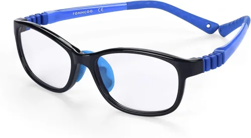 Miniatura 11 de FONHCOO Gafas de bloqueo de luz azul para niños, niños y niñas, marco irrompible, para computadora, juegos, TV