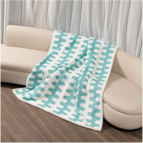 Miniatura 22 de Manta impermeable para mascotas, manta roja de perro para funda de cama, sofá, elegante manta jacquard para mascotas, para cachorros, gatos, rojo