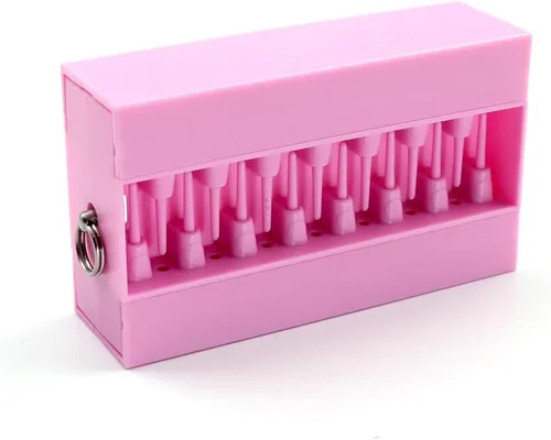 Miniatura 2 de CUESOUL Punta de dardo suave TOUCH-Point con estuche de dardos TOUCH Herramienta para reemplazo de punta de dardos y quitar la punta de dardos Rosado