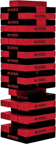 Miniatura 20 de Wild Sports NCAA Pro Football Tabletop Stackers Block Game for College Football Fan, Dorm Game, Tailgate