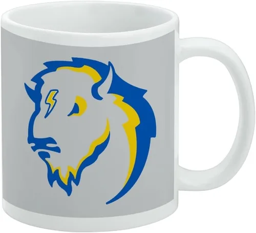 Miniatura 337 de GRAPHICS & MORE Taza de café de cerámica con logotipo secundario de la Universidad Bob Jones, tazas de regalo novedosas para café, té y bebidas Logo