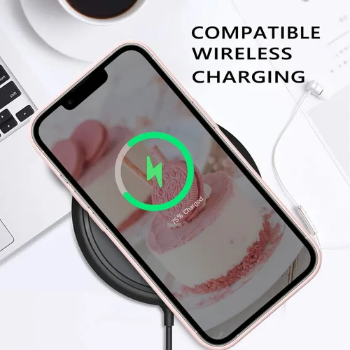 Miniatura 339 de GUAGUA Funda compatible con iPhone 17 Pro Max de 6.9 pulgadas, silicona líquida, goma de gel suave, delgada, forro de microfibra delgada