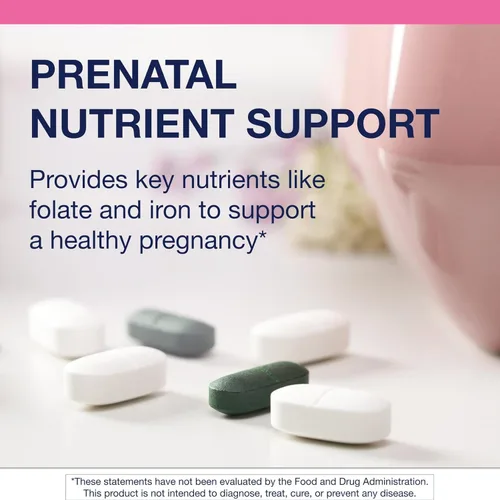 Miniatura 3 de Metagenics Fem Prenatal - Suplemento prenatal de vitaminas y minerales* - Prenatales para mujeres* - con vitamina C, yodo y biotina - Multivitaminas