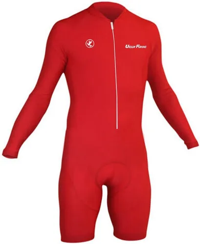 Miniatura 33 de UGLY FROG Traje de triatlón para hombre de manga corta Jersey de piernas cortas Skinsuit Tri Kit Ciclismo Skinsuit Team Bike Ropa