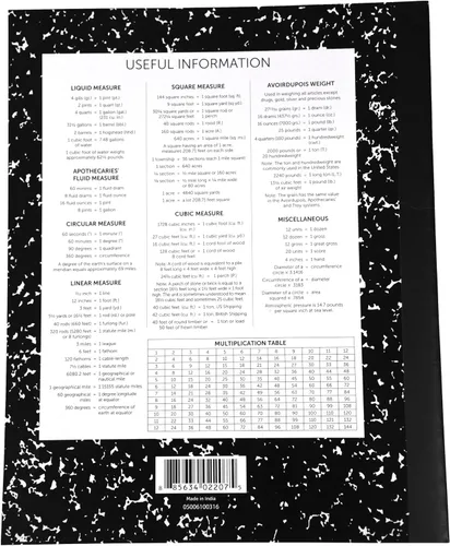 Miniatura 3 de School Smart Libro de composición a rayas de cubierta flexible, 60 hojas, 9-3/4 x 7-1/2 pulgadas